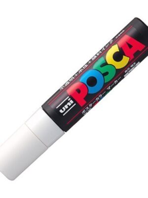 UNI POSCA ΓΙΓΑΣ PC-17K ΛΕΥΚΟΣ ΜΑΡΚΑΔΟΡΟΣ ΜΕ ΜΥΤΗ 15mm