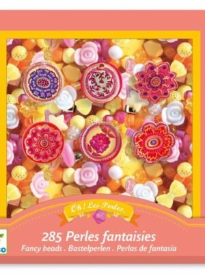 Djeco κατασκευή κοσμημάτων με διάφορες χάντρες Λουλούδια