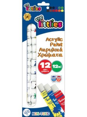 ΑΚΡΥΛΙΚΑ ΧΡΩΜΑΤΑ 12 ΤΕΜ