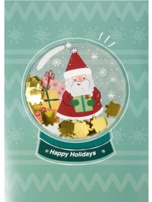 ΚΑΡΤΑ XMAS ΜΠΑΛΑ ΜΕ ΣΤΡΑΣ