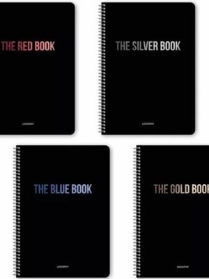 ΤΕΤΡΑΔΙΟ ΣΠΙΡΑΛ THE COLOR BOOK WIRELOCK A4 3 ΘΕΜ