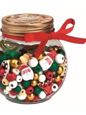 Xmas Wooden bead set