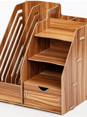 Οργανωτής γραφείου Fosca Συναρμολογούμενος Ξύλινος MDF