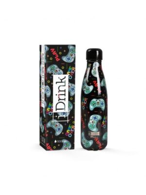 ΜΠΟΥΚΑΛΙ ΘΕΡΜΟΣ ΑΠΟ ΑΝΟΞΕΙΔΩΤΟ ΑΤΣΑΛΙ I DRINK 500ml  LET PLAY