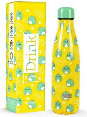 ΜΠΟΥΚΑΛΙ ΘΕΡΜΟΣ ΑΠΟ ΑΝΟΞΕΙΔΩΤΟ ΑΤΣΑΛΙ I DRINK 500ml Dino