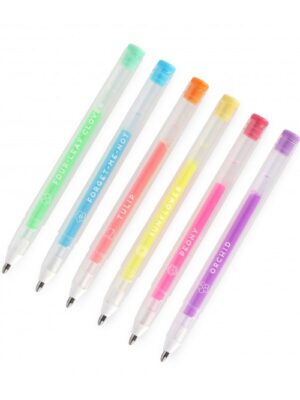 ΣΕΤ 6 ΜΙΝΙ ΣΤΥΛΟ GEL ΠΑΣΤΕΛ LEGAMI  SPRING IS IN THE AIR