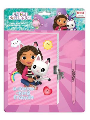 ΗΜΕΡΟΛΟΓΙΟ ΜΕ ΚΛΕΙΔΑΡΙΑ 60Φ GABBYS DOLLHOUSE