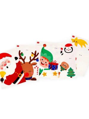 LEGAMI ΑΥΤΟΚΟΛΛΗΤΑ ΠΑΡΑΘΥΡΟΥ WINDO-WOW CHRISTMAS