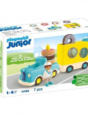 71702 Playmobil Junior Φορτηγάκι Ντόνατ
