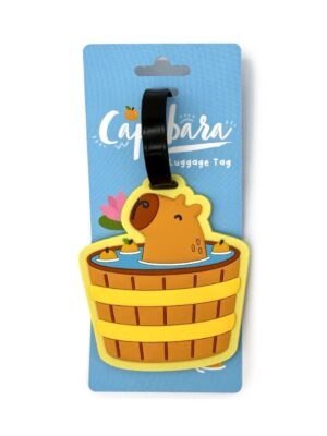 ΕΤΙΚΕΤΑ ΤΑΞΙΔΙΟΥ PVC CAPYBARA