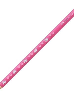 Μολύβι Faber Castell Μονόκερος ροζ ΗΒ