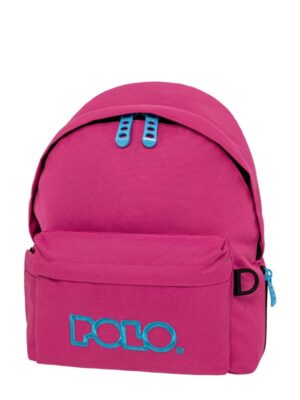 POLO ΣΑΚΙΔΙΟ MINI ΦΟΥΞΙΑ ΚΥΑΝΟ