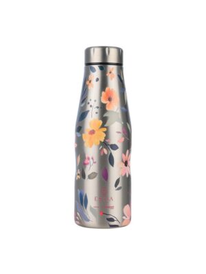 Μπουκάλι Θερμός 500ml Estia Save The Aegean Silver Botanic