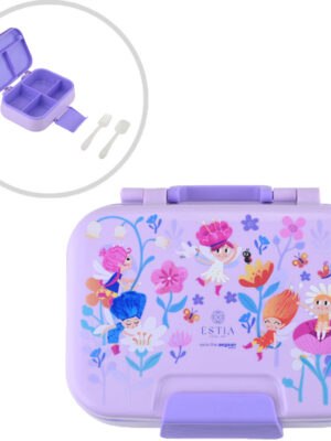 Φαγητοδοχείο Με Χωρίσματα & Κουτάλι & Πιρούνι Σετ  Estia Save The Aegean Fairy Tales