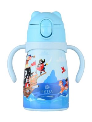 Παγούρι - Θερμός 300ml Με Καλαμάκι Estia Save The Aegean Treasure Quest