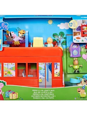 PEPPA PIG 2 ΣΕ 1 ΛΕΩΦΟΡΕΙΟ ΠΑΡΤΥ ΤΗΣ ΠΕΠΠΑ