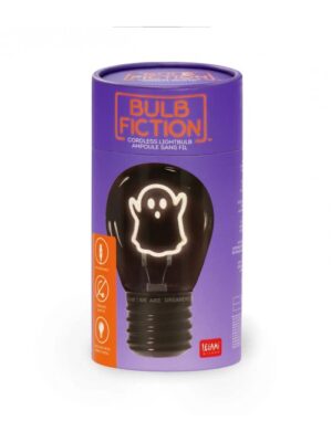 ΔΙΑΚΟΣΜΗΤΙΚΟΣ ΛΑΜΠΤΗΡΑΣ LEGAMI - LIGHTBULB-SHAPED TABLE LAMP HALLOWEEN EDITION - GHOST