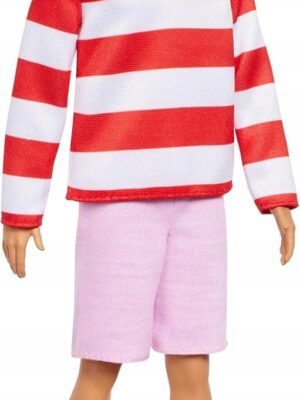 Mattel Barbie Fashionistas Ken Doll 241 In Red Striped