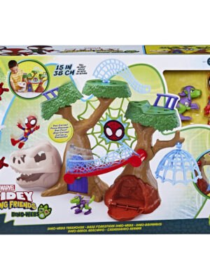 SPIDEY AND HIS AMAZING FRIENDS DINO WEBS PLAYSET
