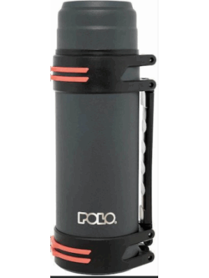 POLO ΘΕΡΜΟΣ INOX 2LT CHARCOAL ΑΝΘΡΑΚΙ