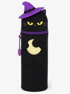 ΚΑΣΕΤΙΝΑ - ΜΟΛΥΒΟΘΗΚΗ LEGAMI SOFT SILICON PENCIL CASE 2 IN 1 KAWAII HALLOWEEN EDITION- KITTY WITCH