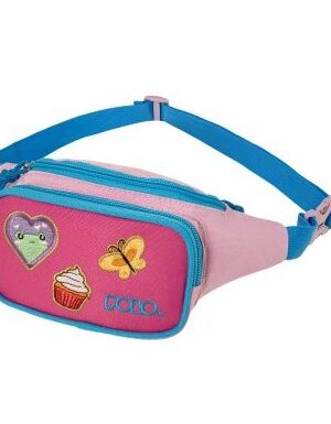 Polo Παιδικό Τσαντάκι Μέσης Μπανάνα Kiddo II Ροζ