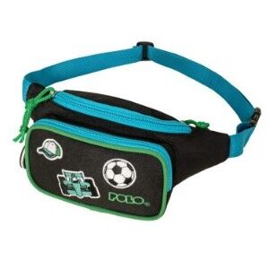 Polo Παιδικό Τσαντάκι Μέσης Μπανάνα Kiddo II Μάυρο