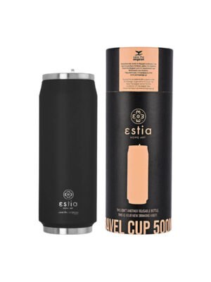 Ποτήρι Θερμός 500ml Estia Save The Aegean Midnight Black