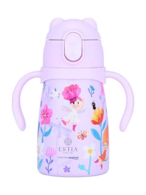 Παγούρι - Θερμός 300ml Με Καλαμάκι Estia Save The Aegean Fairy Tales