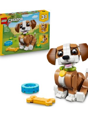 LEGO 31382 creator χαριτωμένα ζώα παιχνιδιάρικο κουτάβι