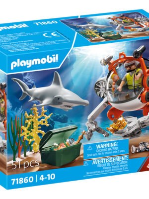 PLAYMOBIL 71860 ΥΠΟΒΡΥΧΙΟ ΚΥΝΗΓΙ ΘΗΣΑΥΡΟΥ