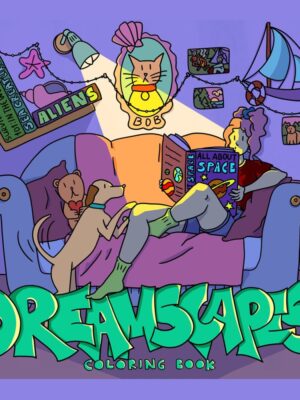 Coloring Book Dreamscapes Antistress